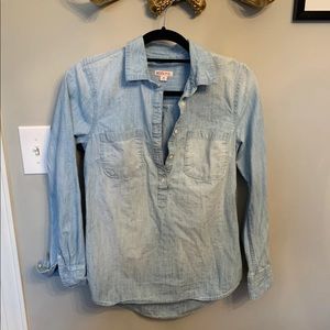 Merona target chambray denim shirt
